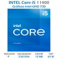 thumbnail image 2 of Procesador Intel Core i5-11400 de Onceava Generación, 3.6 GHz hasta Intel PROCESADORES BX8070811400, 2 of 6