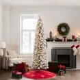 thumbnail image 2 of Holiday Time 7' Pre-lit Flocked Colorado Slim Tree, Green, 2 of 6