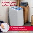thumbnail image 5 of RCA, 0.9 cu ft Portable Washer, White, RPW091, 5 of 21