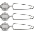 thumbnail image 2 of Snap Ball Tea Strainer, 3 Pcs Premium Stainless Steel Tea Infuser with Handle for Loose Leaf Tea Fine Mesh Tea Balls Filter Infusers, 2 of 7