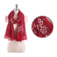 thumbnail image 4 of Spring Summer Cotton Linen Embroidery Literary Embroidery Shawl Towel MA1664, 4 of 7
