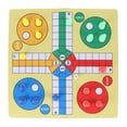 thumbnail image 1 of Flying Chess Board Game, Increase Friendship Interactive 35cm Fun Portable Travel Board Game Set  for Family Friends, 1 of 7