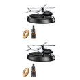thumbnail image 1 of Wosthever Helicopter Car Air Freshener Office Dual Autorotation  Frequency Solar Mode Type1 NO1, 1 of 6
