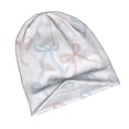thumbnail image 4 of Adult Knitted Cap 11 X 10.6 In Two-Layer Design Breathable Light Dry And Easy Care Covering All Antiskid Anti-Wrinkle Romantic Thin Vintage Lace Ribbon Bow Pattern, 4 of 8