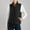 Black, variant on Women Vest Warm Casual Puffer Vest Crop Stand-Up Collar Sleeveless Outerwear Jacket Grey Xxl Women Clearance