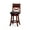 Cherry, variant on 24" or 30" Swivel Stool | Suitable for Kitchen and Bar Areas | Hardwood Frame & Foam Cushion | Footrest with Protection