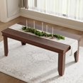 thumbnail image 1 of BeesClover 71 Inch Dining Table for 6 to 8, Modern Farmhouse Large Kitchen Table with 400Lbs Capacity, MDF Wooden Rectangular Dining Room Table with Sturdy Support for Family Gatherings, 1 of 8