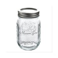 thumbnail image 1 of Xuzhou Xinyu Glass Product 105010 Homepoint Pint Regular Mouth Glass Mason Jar - Pack of 12, 1 of 1