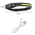 thumbnail image 2 of Linterna frontal LED OTFLP, linterna frontal recargable IPX4 impermeable y liviana, 2 of 5
