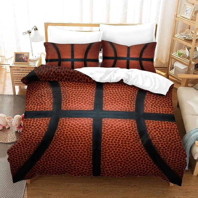 Funda nórdica de baloncesto con estampado 3D,