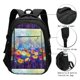 thumbnail image 3 of Easygdp Spring Flower Seasonal Mochila para Laptop de Viaje con Puerto USB, Mochila para Laptop con Puerto de Carga USB para Mujeres y Hombres, 3 of 7