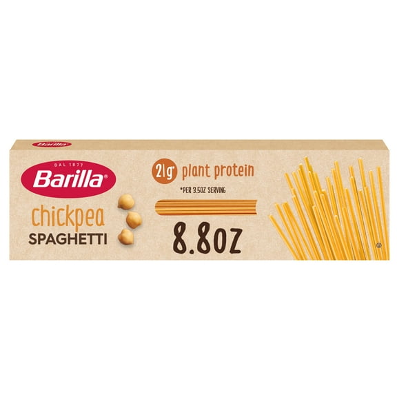 Pack of 2 - Barilla Chickpea Spaghetti Naturally Gluten Free Non-GMO Pasta 8.8 oz