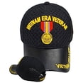 thumbnail image 3 of Vietnam ERA Veteran Cap Embroidered Hat Military Baseball Mens (Vietnam ERA Leather Mesh NSDM), 3 of 3