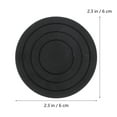thumbnail image 2 of COSMOBETTY 8pcs Washing Machine Feet Anti Vibration Pads Black PP for Appliance Support, 2 of 8