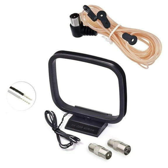 Dual-Band Antenna Am Loop Antenna 75 Ohm Impedance High-Purity Copper-Core