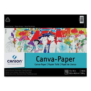  Canson Foundation Disposable Palette Pad, Coated Paper, Fold  Over, 12 x 16 Inch, 40 Sheets, 12X16, White : Beauty & Personal Care