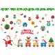 thumbnail image 1 of DIY Navidad Windows Paredes Pegatinas 60 * 90 cm Papá Noel Árbol de Navidad Impermeable Pared Ventana Puerta Mural, 1 of 8