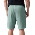thumbnail image 6 of Resicozy Mens Corduroy Shorts Casual Elastic Waist Drawstring 2026 Summer Beach Lounge Short with Pockets Light Green 3XL, 6 of 6