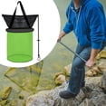 thumbnail image 6 of MAGIDEAL ing Basket Multiuse Nylon Net Mesh Net Bucket for Cray green, 6 of 8