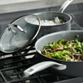 GreenPan Chatham Healthy Ceramic Nonstick 10 Piece Cookware Set, Gray