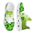 thumbnail image 1 of Zapatillas deportivas de otoño para hombre con estampado de hojas de hierba verde, malla transpirable, estilo retro, informales, antideslizantes y con absorción de impactos., 1 of 6