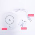 thumbnail image 3 of 110V US Plug 55℃ Smart Thermostatic Cup Warmer - Gravity Sensor Controlled, Energy-Saving Low Consumption Design, Even Heating for Various Cup Materials, 16W Elliptical White Household Heating Pad, 3 of 6