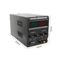 thumbnail image 2 of DC Power Supply Current Stabilizer Laboratory Bench Source Regulated Switching Adjustable Variable Coarse And Fine Adjustments Voltage Regulator ,Low-loss, 2 of 4