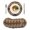 Brown, variant on Farmhouse Brown Round 13 Inch Placemats Set of 4, Rustic Wooden Historical Barn Door Plank HeatResistant Non Slip Place Mats for Dining Table, Wipeable Braided Kitchen Table Mats for Housewarming