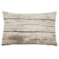 thumbnail image 2 of Fennco Styles Country Wood Grain Design Cotton Throw Pillow, 2 of 5