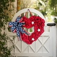 thumbnail image 6 of CXALSSY 4th of July Decor, Patriotic Decorations, Decor for Fourth of July, Independence Day, Independence Day Wreath foe Front Door or Home Wall, 6 of 7