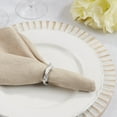 thumbnail image 3 of Saro Lifestyle Twisted Resin Napkin Ring (Set of 4), 3 of 5