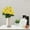 Yellow, variant on Garloy Simulated Crabapple Flower Plants Artificial Flowers Faux Floral Decor Branches Artificial Crabapple Flowers Realistic Silk Crabapple Flower Artificial Flower Swag Blue 1PC (No Vase)