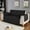 black, variant on DEBGFS 1/2/3 Seater Waterproof Non-slip Pet Slipcover Loveseat Sofa Cover Mat Furniture Protector for Dogs/Cats Seat Arms,Grey,3 Seater-74.80*76.77in