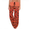 thumbnail image 2 of WILLBEST Pantalones Casuales elegantes para Mujer, de Cintura Alta, con Estampado de Halloween, con Cordones, para Uso Diario y Relajación. Extra Grande, 2 of 5