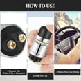 thumbnail image 6 of Car Steamer Truck Start Button Horn Switch JK260 Diesel Button Generator Set Switch Starter M4X7, 6 of 9