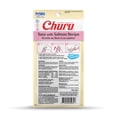 thumbnail image 2 of Inaba Churu Creamy, Lickable Purée Cat Treat, 0.5 oz Tube, 32 Tubes, Tuna with Salmon, 2 of 9