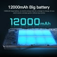 thumbnail image 4 of Electronics Gadgets Qwtwty Tablette Android 10.1 Pouces PC Écran HD Ultra-Mince Bluetooth WiFi 2.4g/5g Ordinateur Tablette Support Carte d'Extension Deux SIM Communication Vocale HD, 4 of 8