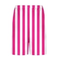 thumbnail image 4 of USNSM 2 in 1 Mens Swim Trunks Quick Dry Elastic Waistband Drawstring Shorts Beach Swim Shorts Bathing Suit with Compression Liner Pink XL, 4 of 6