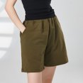 thumbnail image 5 of AXXD Woman Shorts Clearance Under 10 High Waisted Ladies Summer Color Loose Wide Leg Shorts Mother's Day, 5 of 9