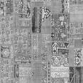thumbnail image 1 of Ahgly Company Indoor Square Patchwork Gray Transitional Area Rugs, 8' Square, 1 of 4