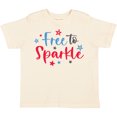thumbnail image 3 of Inktastic 4th of July Free to Sparkle in Red White and Blue Boys or Girls Toddler T-Shirt, 3 of 5