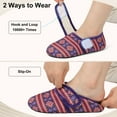 thumbnail image 5 of Barerun Women's Slippers Cozy Adjustable House Slipper Wide Barefoot Slipper Socks, 5 of 8