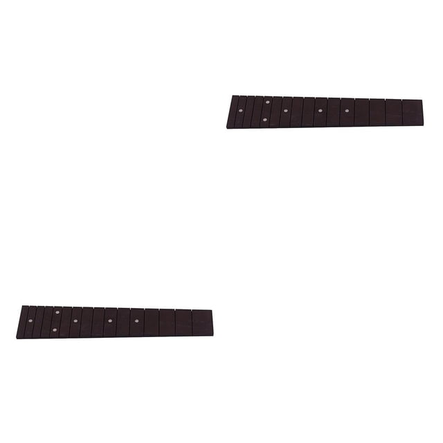 Greeniant Diapasón de ukelele profesional, diapasón de oscura, cuello de cuerda de concierto, reparación portátil, piezas de repuesto para Type2 NO2