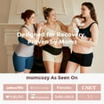 thumbnail image 5 of Momcozy Ergowrap Postpartum Belly Band, 3D Abdomen Lifting & Ergonomic Back Support Abdominal Binder, Seamless & Invisible Wrap Shapewear for Postpartum C-Section Recovery, Daily Wear, Exercise, 5 of 7