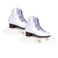 thumbnail image 1 of 1 Pair Skate Covers Soft Ice Skate Soakers Covers Protector Water Absorbing Ice Skating For, 1 of 4