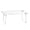 White, variant on Porfeet 1 Set Kids Foldable Table and Chairs, Toddlers Activity Table, Portable Picnic Table, 1 Folding Table and 2 Chairs for Indoor Outdoor Use,Light Pink