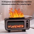 thumbnail image 4 of Flame Oil Diffuser 200ml, Aromatherapy Humidifier, Automatic Shut Off, Essential Oil Diffuser,Fireplace Fire Flame Aromatherapy Diffuser for Spa Home Yoga, 4 of 7