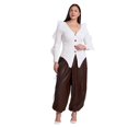 thumbnail image 4 of ELOQUII Women's Plus Size Rounded Sleeve Cardigan, 4 of 4