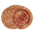 thumbnail image 4 of Saro Lifestyle Charger Plates With Capiz Shell Design (Set of 4) Copper, 4 of 5