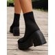 thumbnail image 5 of Women's Fashionable Height Increasing Thick Bottom Short Boots For Winter, 5 of 5